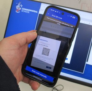 Scanning QR Code with phone